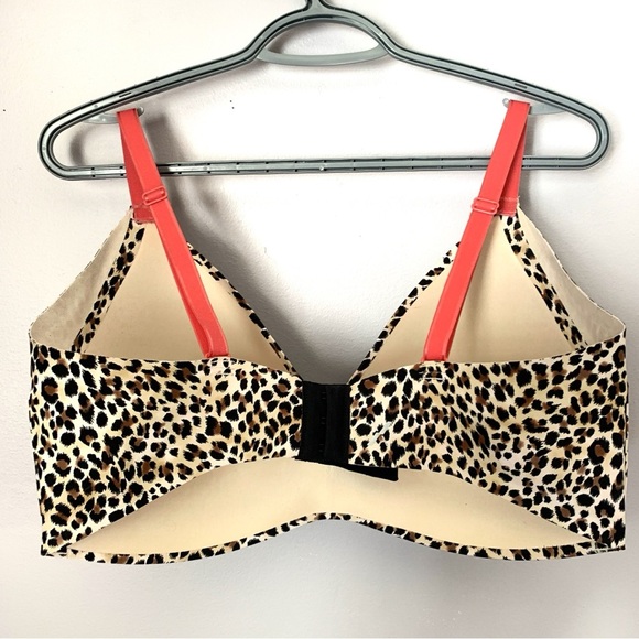 Betsey Johnson x Knix Wingwoman Size 8 Leopard Print Bra - Picture 2 of 5